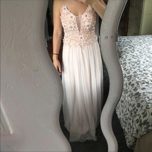 floral prom dress